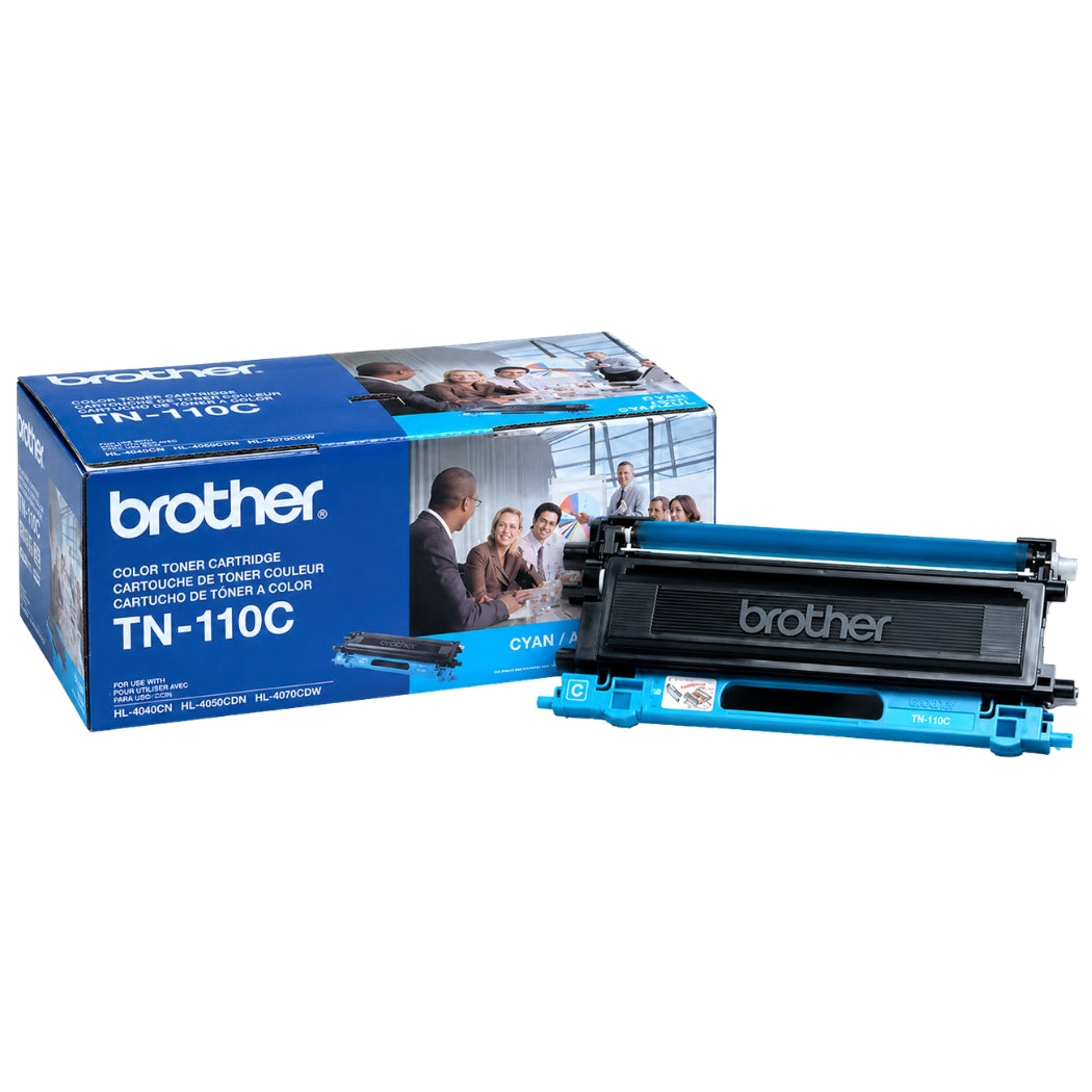 New, Pre-Owned - Brother TN-110C Cyan Toner Cartridge