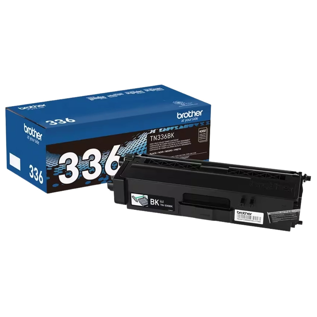 New, Pre-Owned - Brother TN-336BK High Yield Black Toner Cartridge