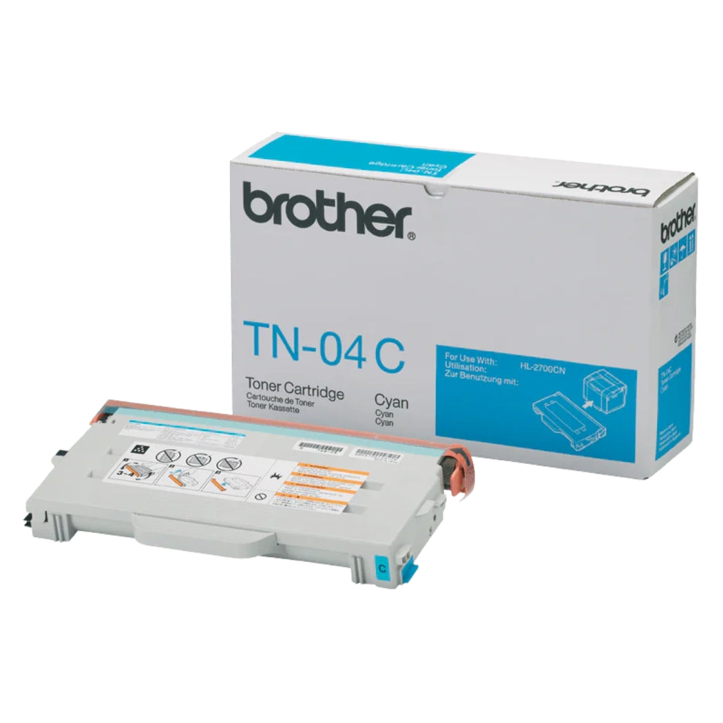New, Pre-Owned - Brother TN04C Cyan Toner Cartridge