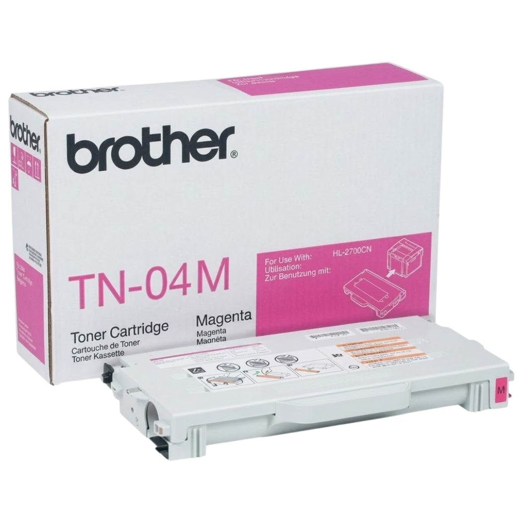 New, Pre-Owned - Brother TN04M Magenta Toner Cartridge
