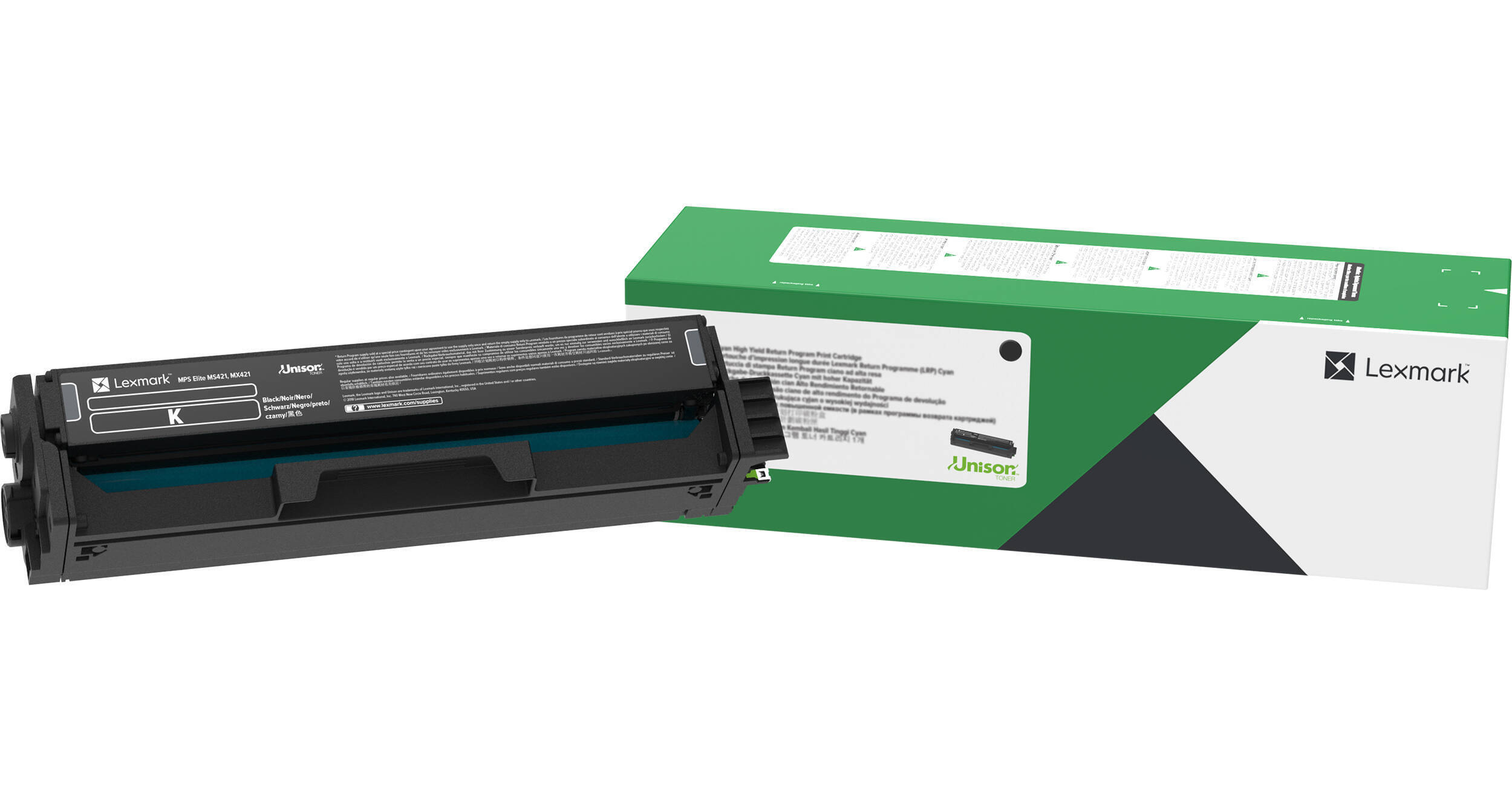 New, Pre-Owned - Lexmark C3210K0 Standard Yield Black Toner Cartridge