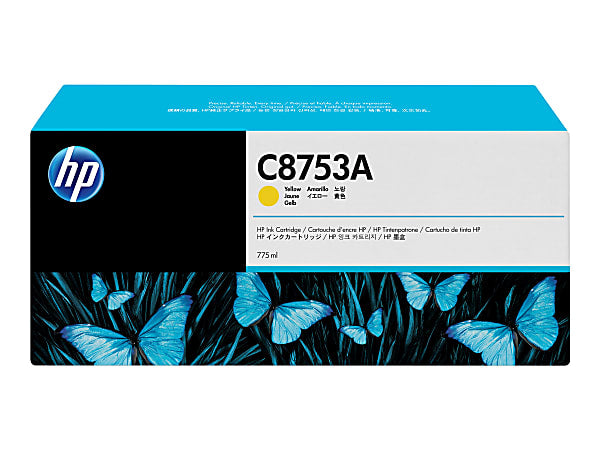 New, Pre-Owned - HP C8753A Yellow Ink Cartridge