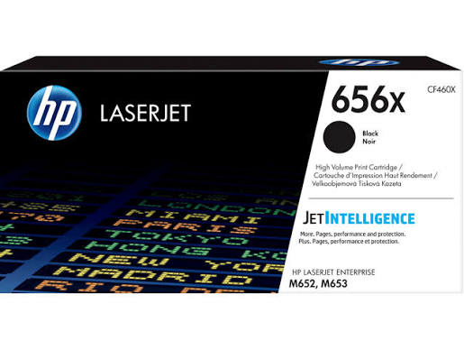 New, Pre-owned, Original HP 656X High Yield Black Ink Cartridge, CF460X