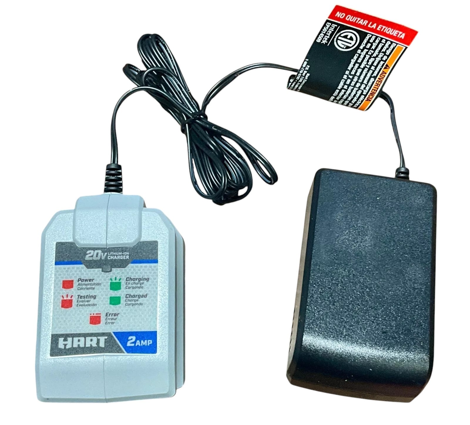 Hart 20V Fast 2 Amp Battery Charger Model # CGH001 NEW OPEN BOX