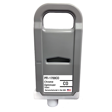 U.S. Remanufactured for Canon PFI-1700CO Chrome Optimizer Ink Cartridges