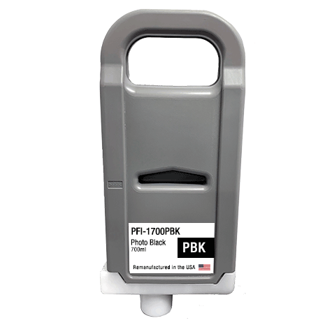 U.S. Remanufactured for Canon PFI-1700PBK Photo Black Ink Cartridges
