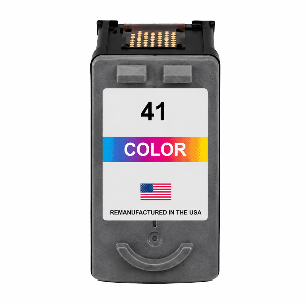 U.S. Remanufactured for Canon CL-41 Color Ink Cartridge