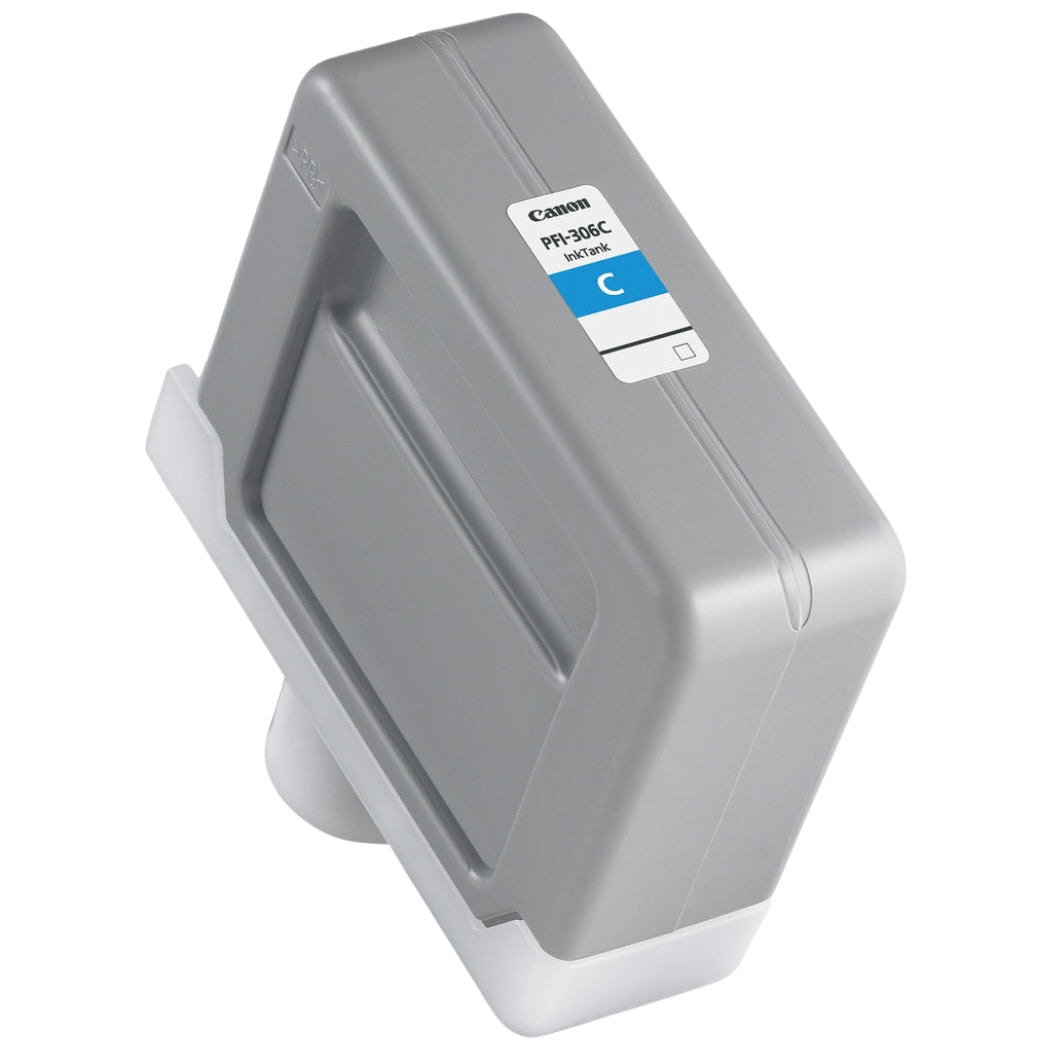 New, Pre-Owned - PFI-306C Standard-Yield Cyan Ink Cartridge, 6658B001