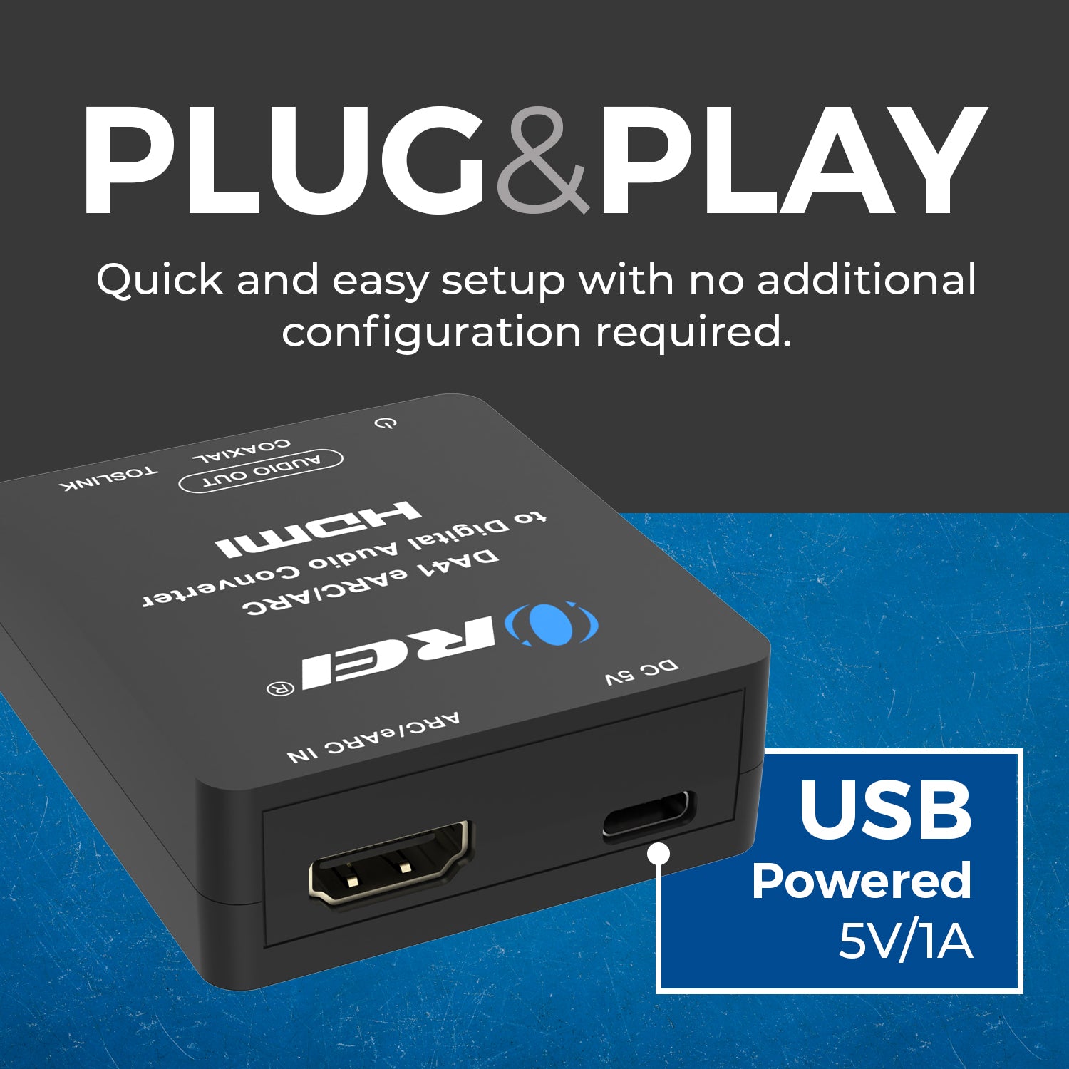 eARC/ARC to Digital Audio Converter (DA41)