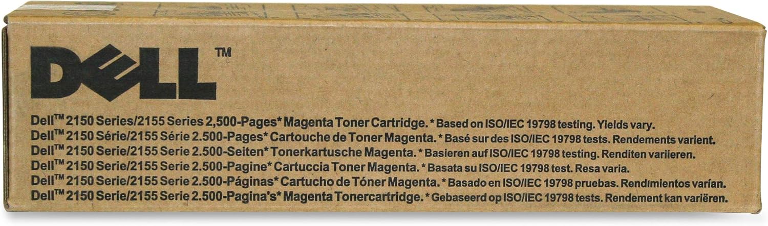 New, Pre-Owned - Dell 8WNV5 High Yield Magenta Toner Cartridge