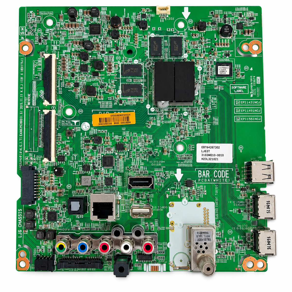 EBT64267302 LG TV main board