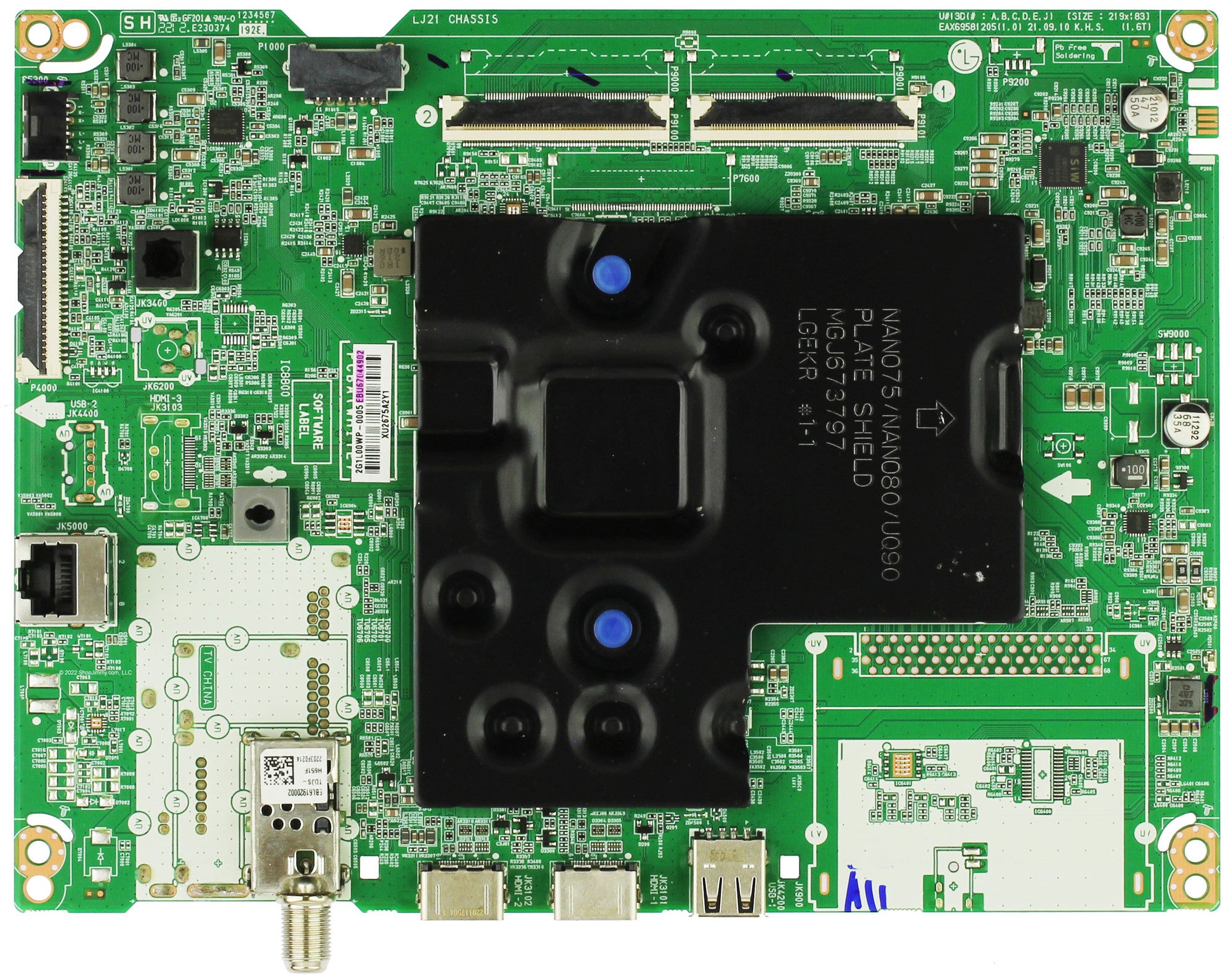 LG EBU67044902 Main Board for 50UQ7070ZUE