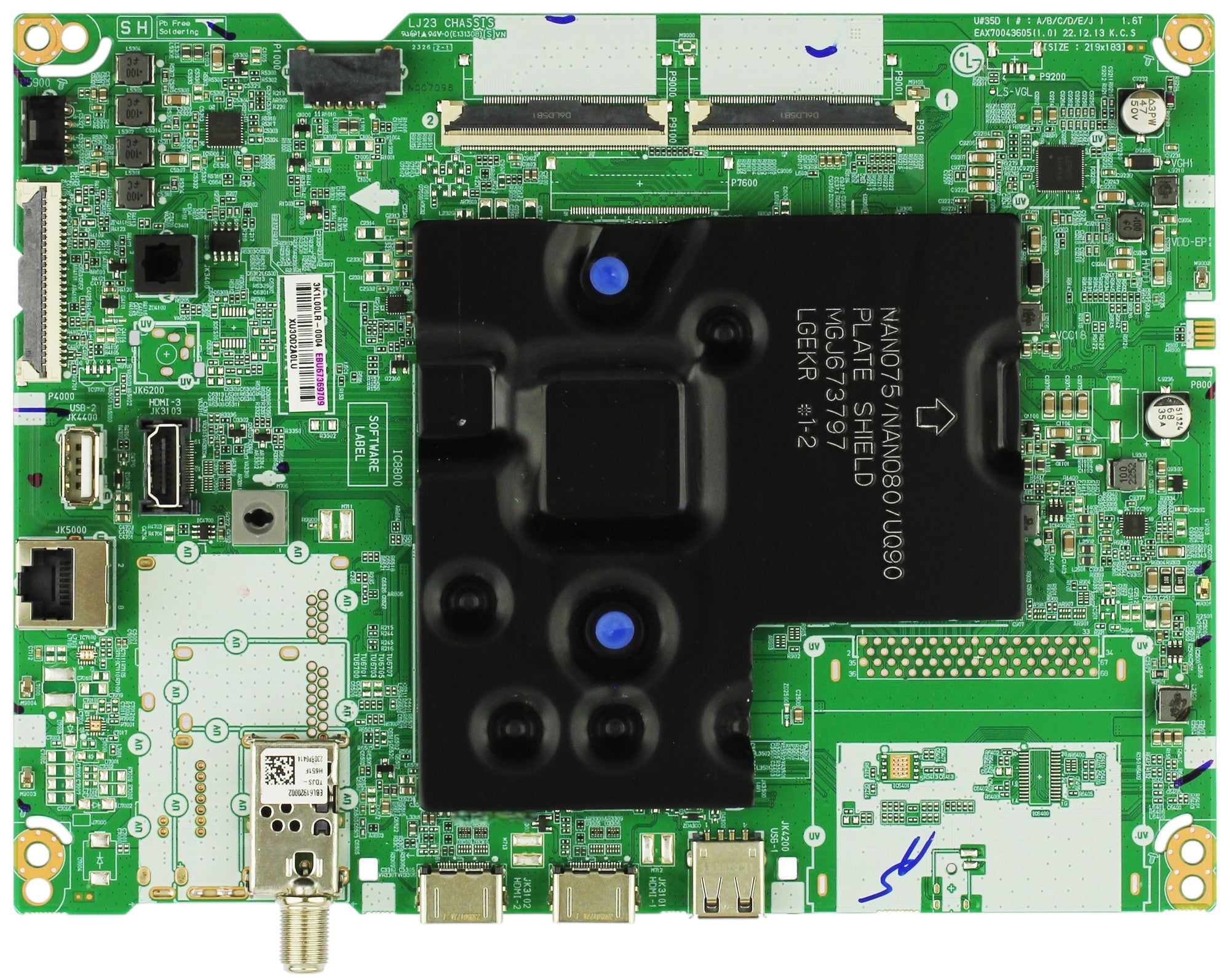 EBU67369709 LG Main Board for 65UR8000AUA.BUSFLJM