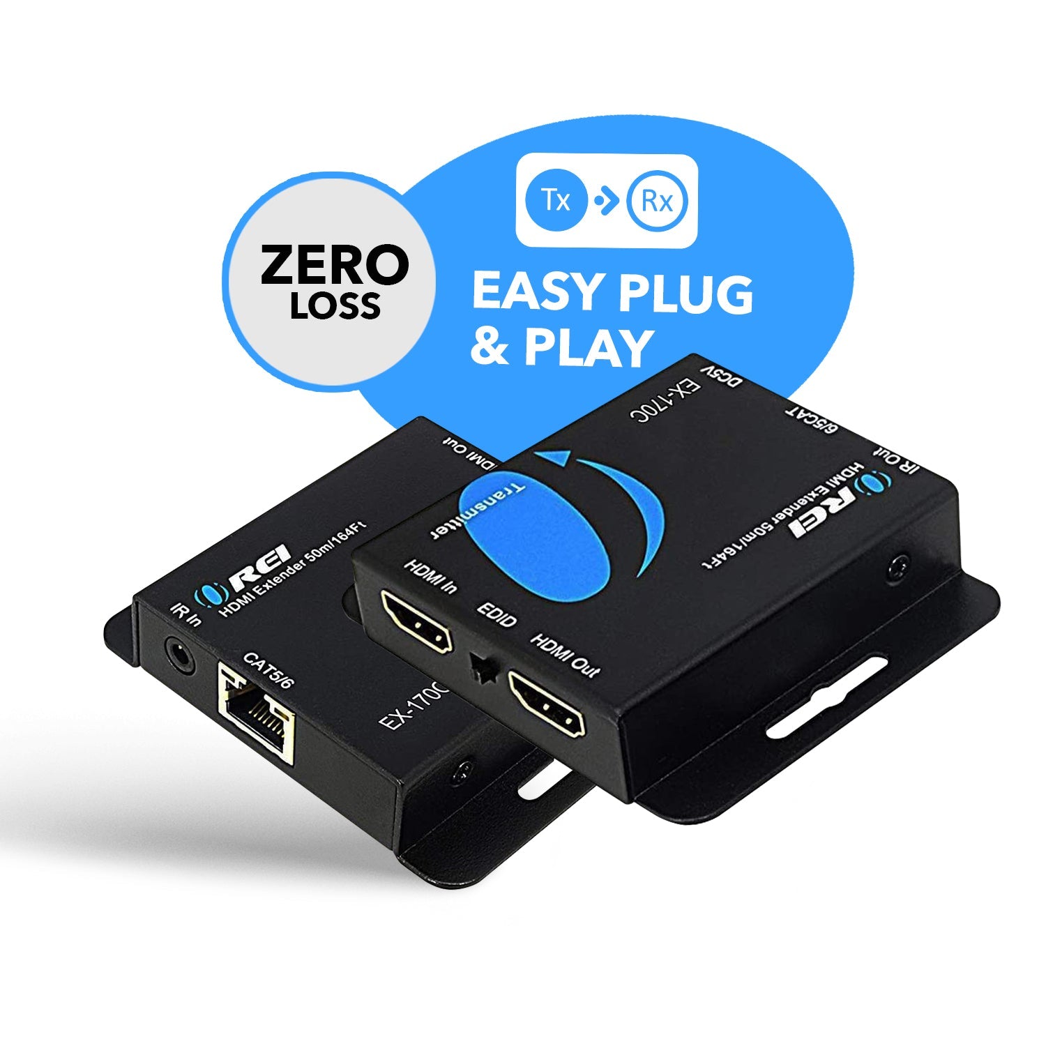 1080p HDMI™ Extender (Loop, IR) - 230ft (cat6)-EX-170C