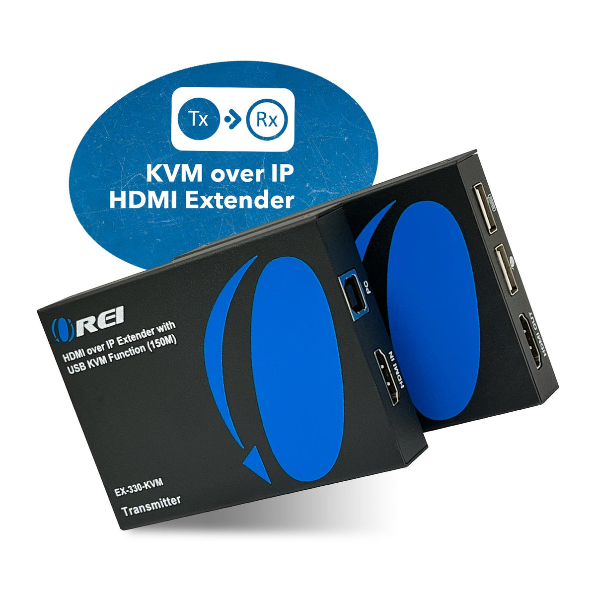 1080p HDMI™ Extender (Over IP, KVM) - 500ft (cat6)-EX-330-KVM