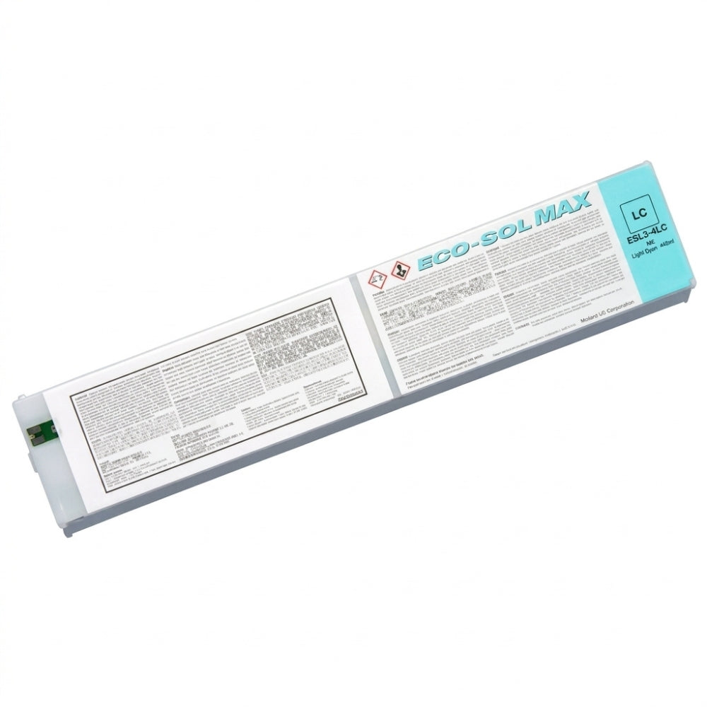 New, Pre-Owned - Roland Eco-Sol Max ESL3-4LC Solvent Ink Cartridge 440ml Light Cyan