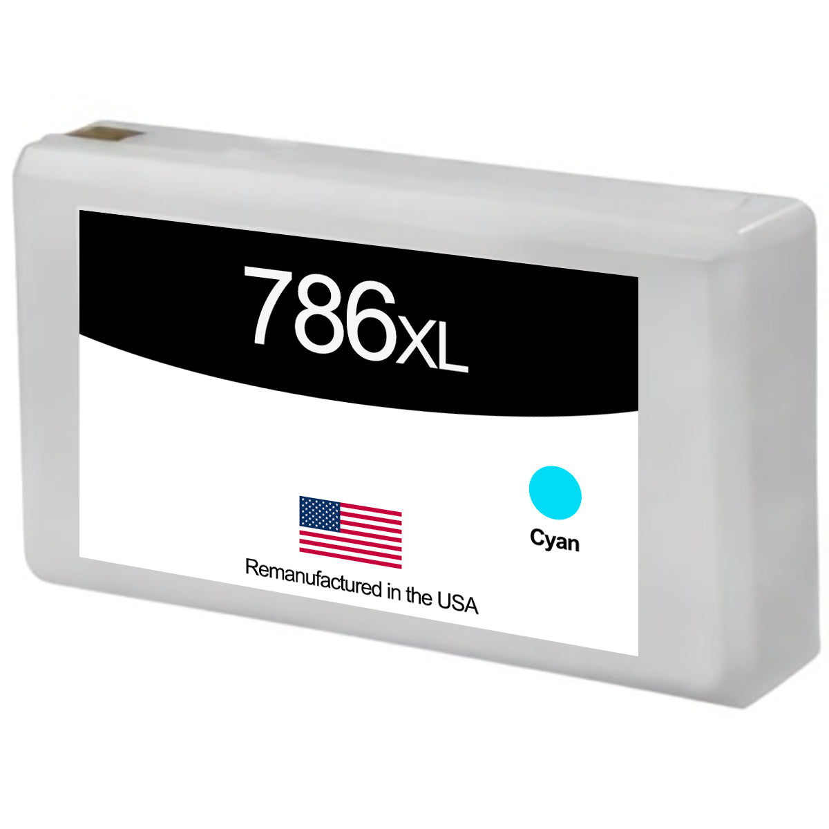 US Remanufactured Epson T786XL Cyan Ink Cartridge, T786XL220