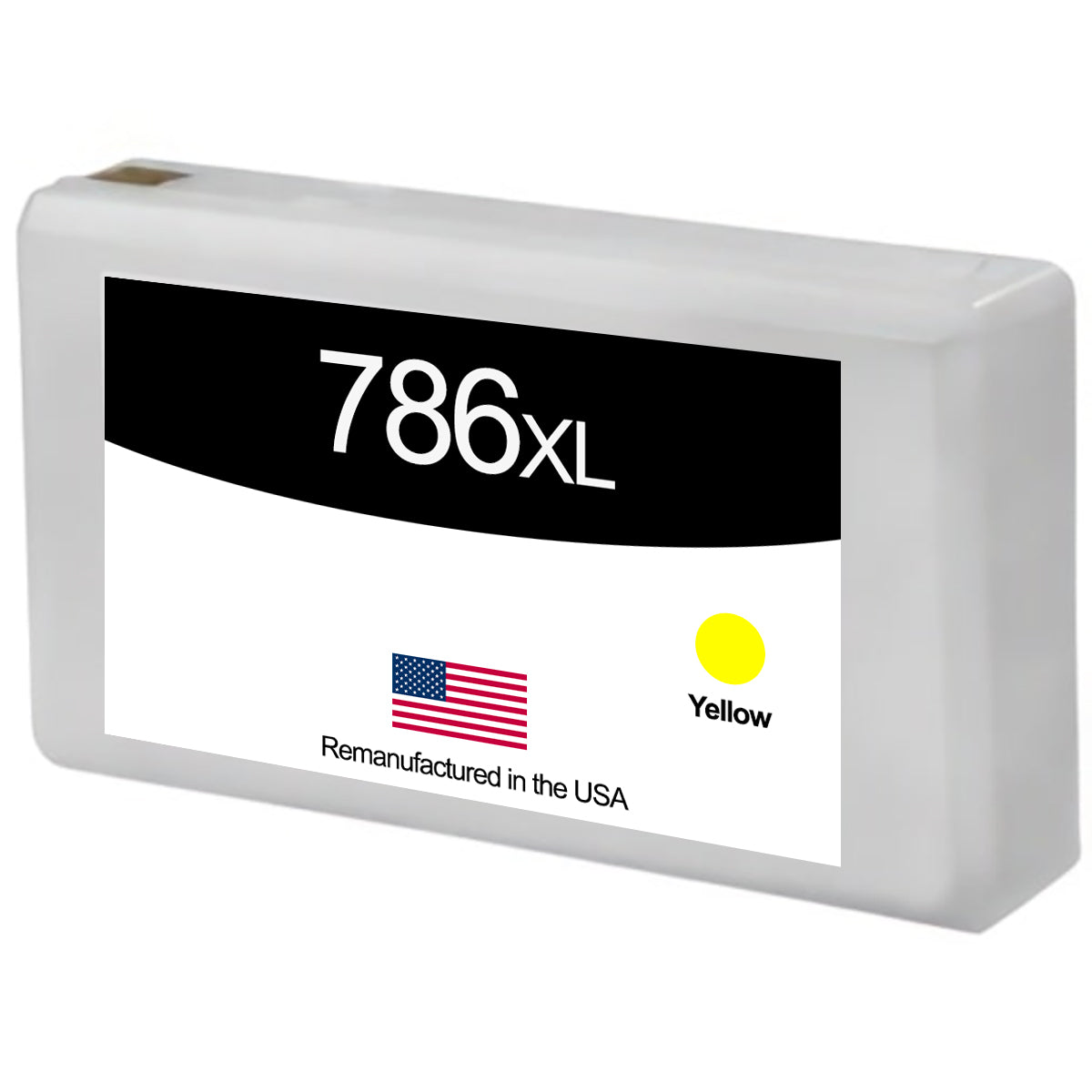 US Remanufactured Epson T786XL Yellow Ink Cartridge, T786XL420