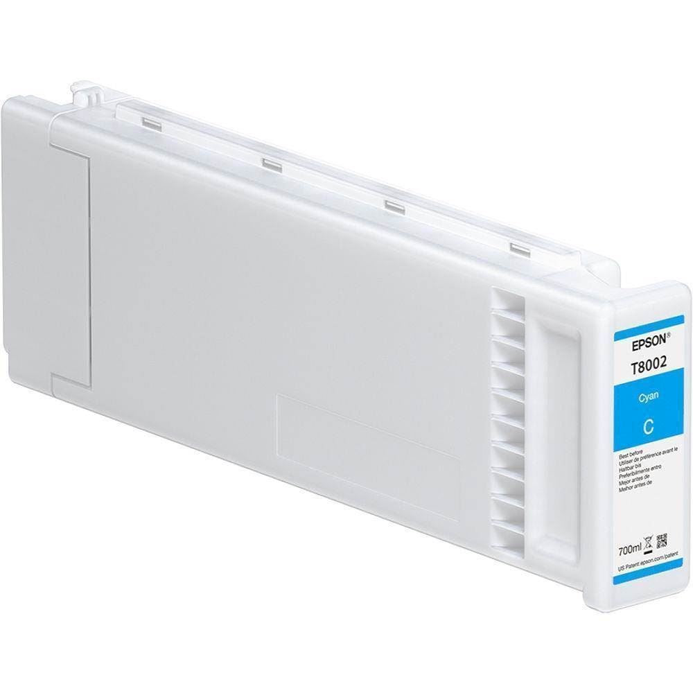 New, Pre-Owned - Epson T8002 High-Yield Cyan Inkjet Cartridge, C13T800200
