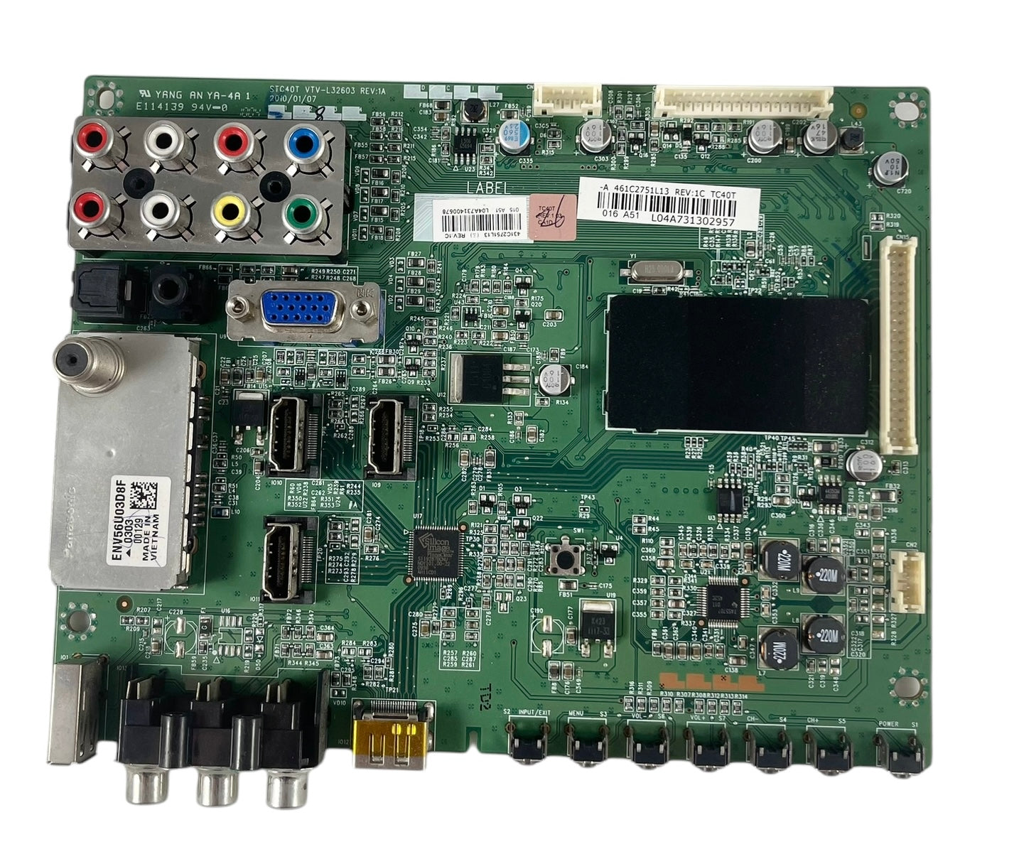 Toshiba 431C2751L13 Main Board for 40E200U1