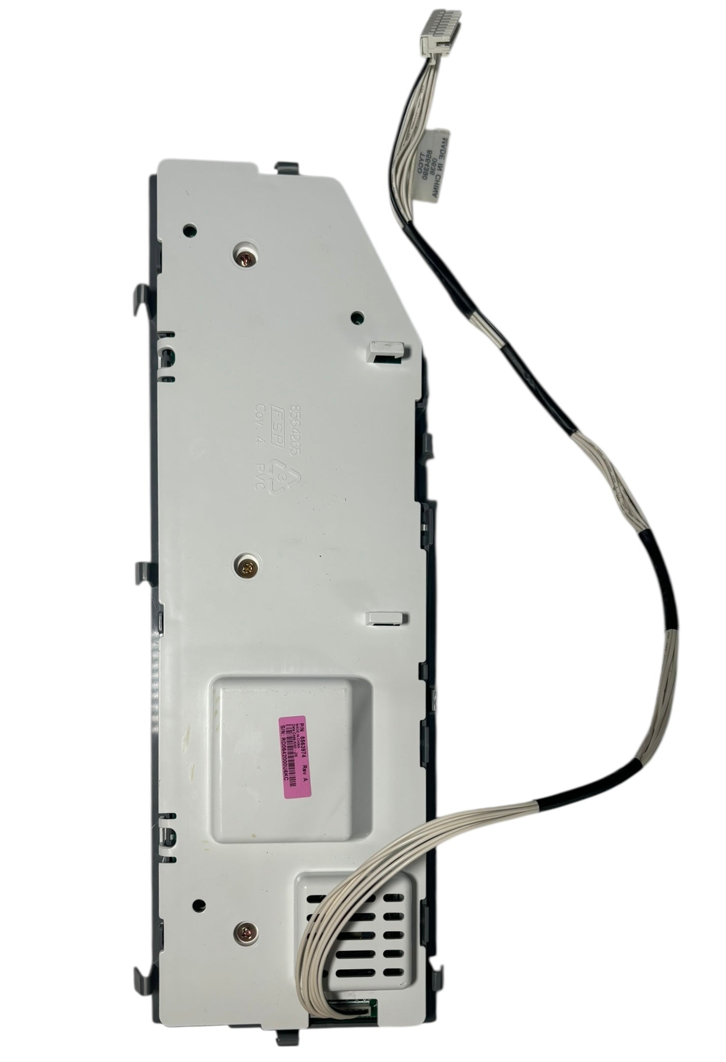 Whirlpool Dryer 8563974 Control Board with Button Assembly