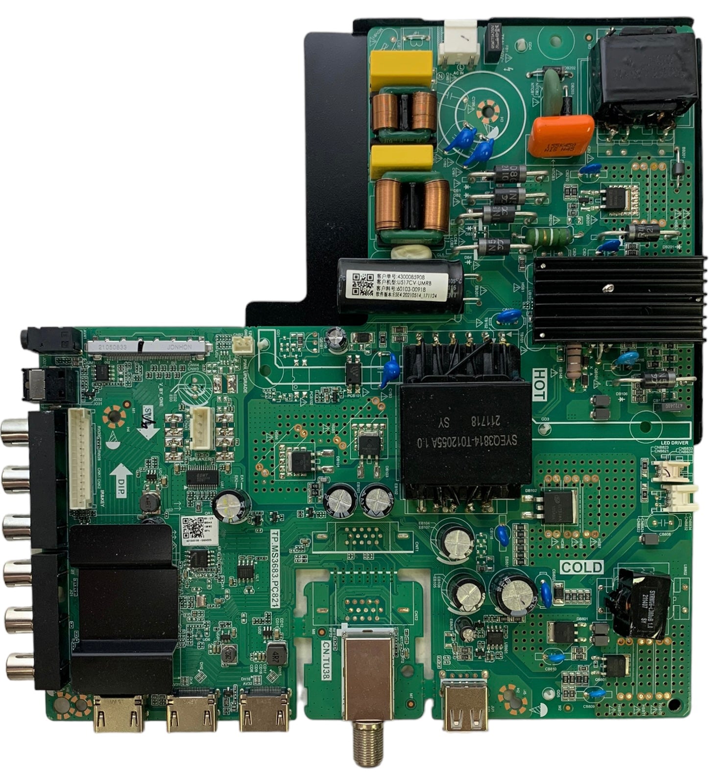 Sceptre 60103-00918 Main Board / Power Supply for N50