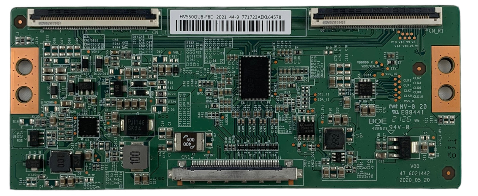 Philips UPB000BEG037 HV550QUB-F8D (44-9771723) T-Con Board
