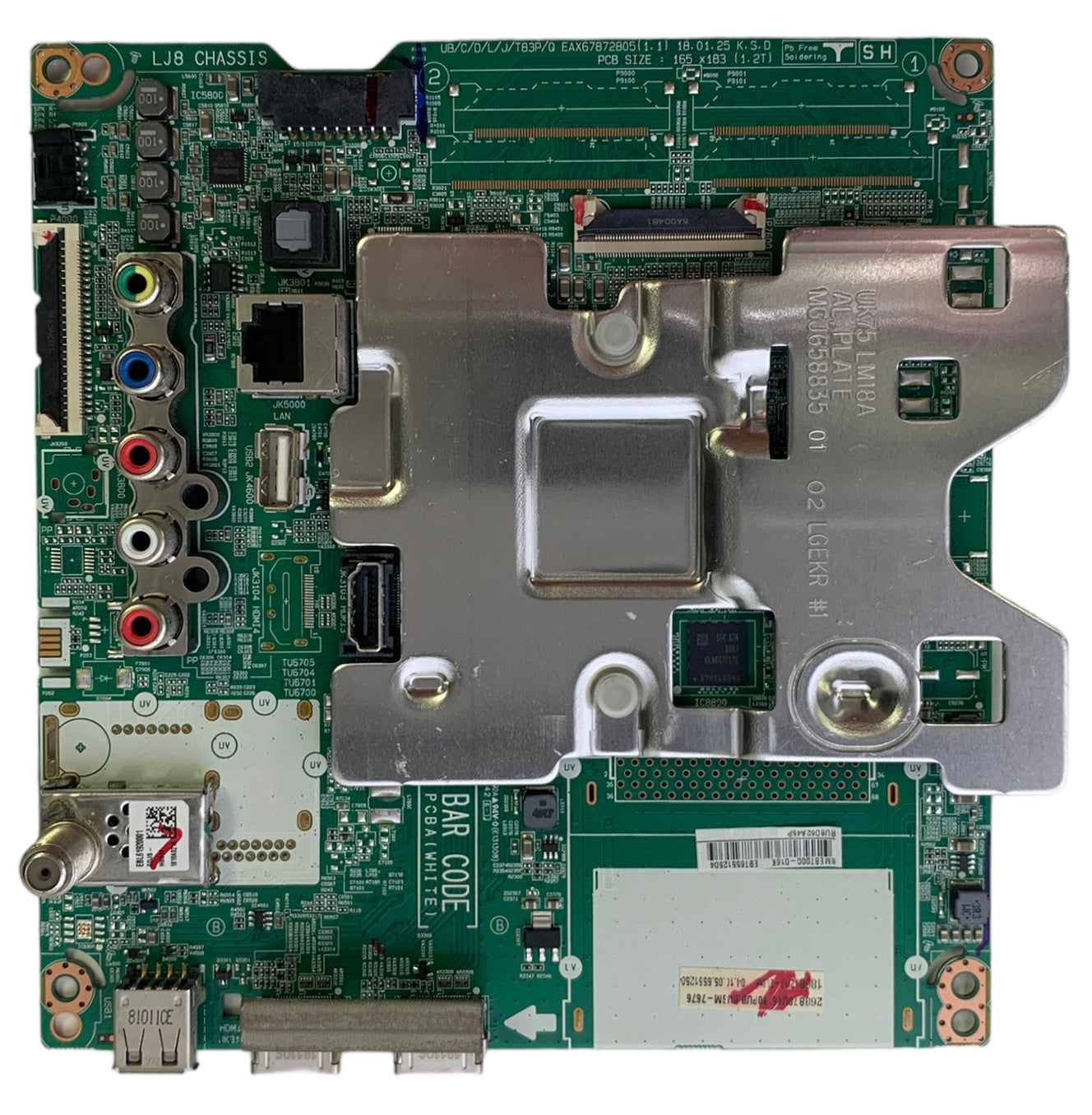 LG EBT65512504 Main Board for 70UK6190PUB.BUSMLJR