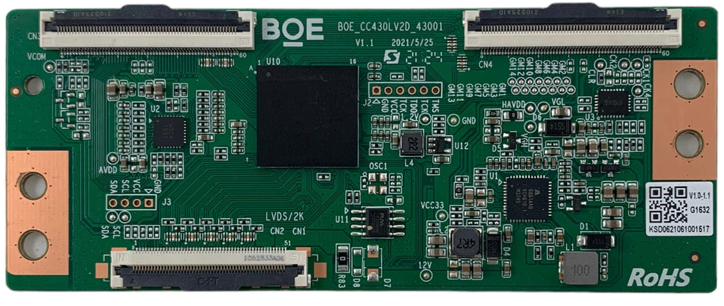 Vizio BOE_CC430LV2D_43001 T-Con Board