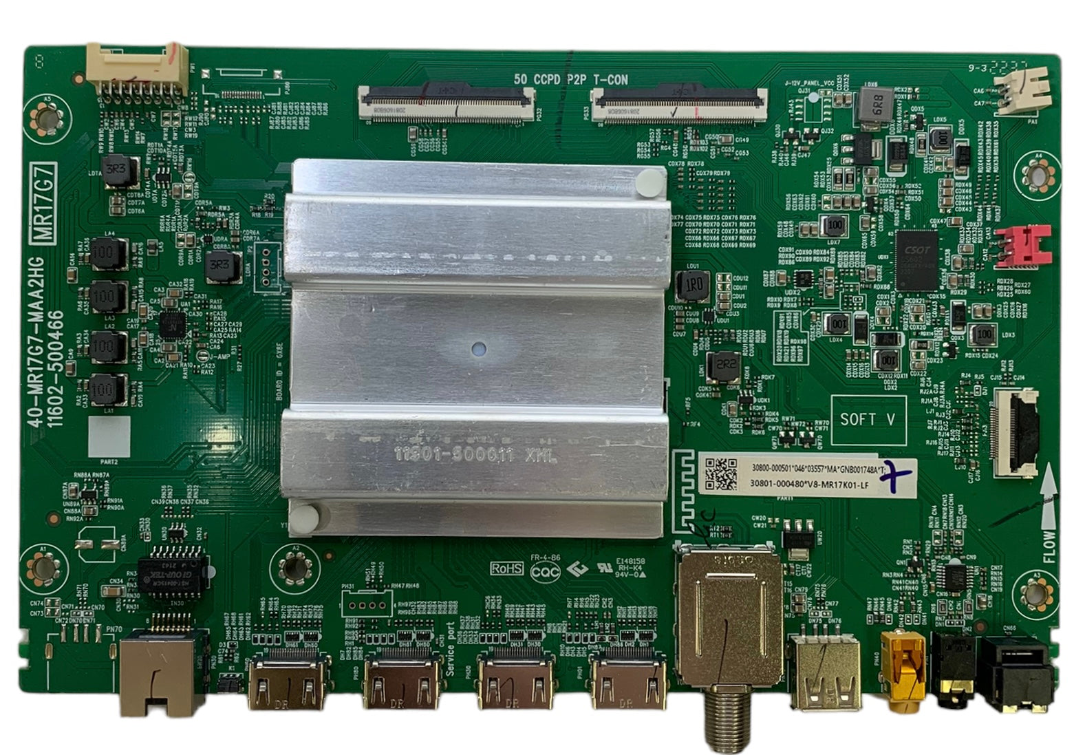 TCL 30800-000501 Main Board 75S455