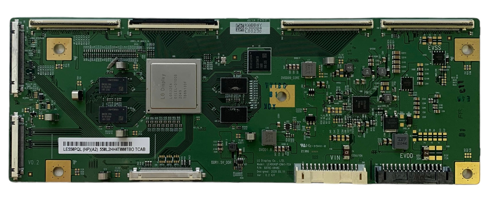 LG/Sony 6871L-6380B LE550PQL-HPA2 T-Con Board