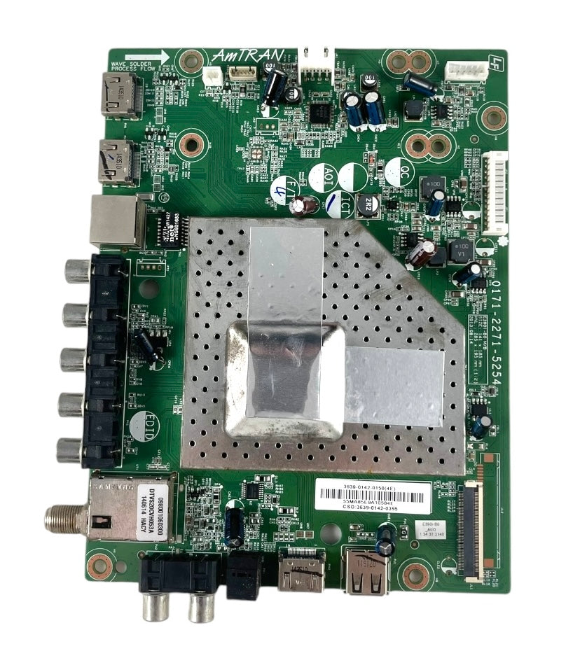 Vizio 3639-0142-0150 (0171-2271-5254) Main Board for E390I-B0 (LAQAPSAP)
