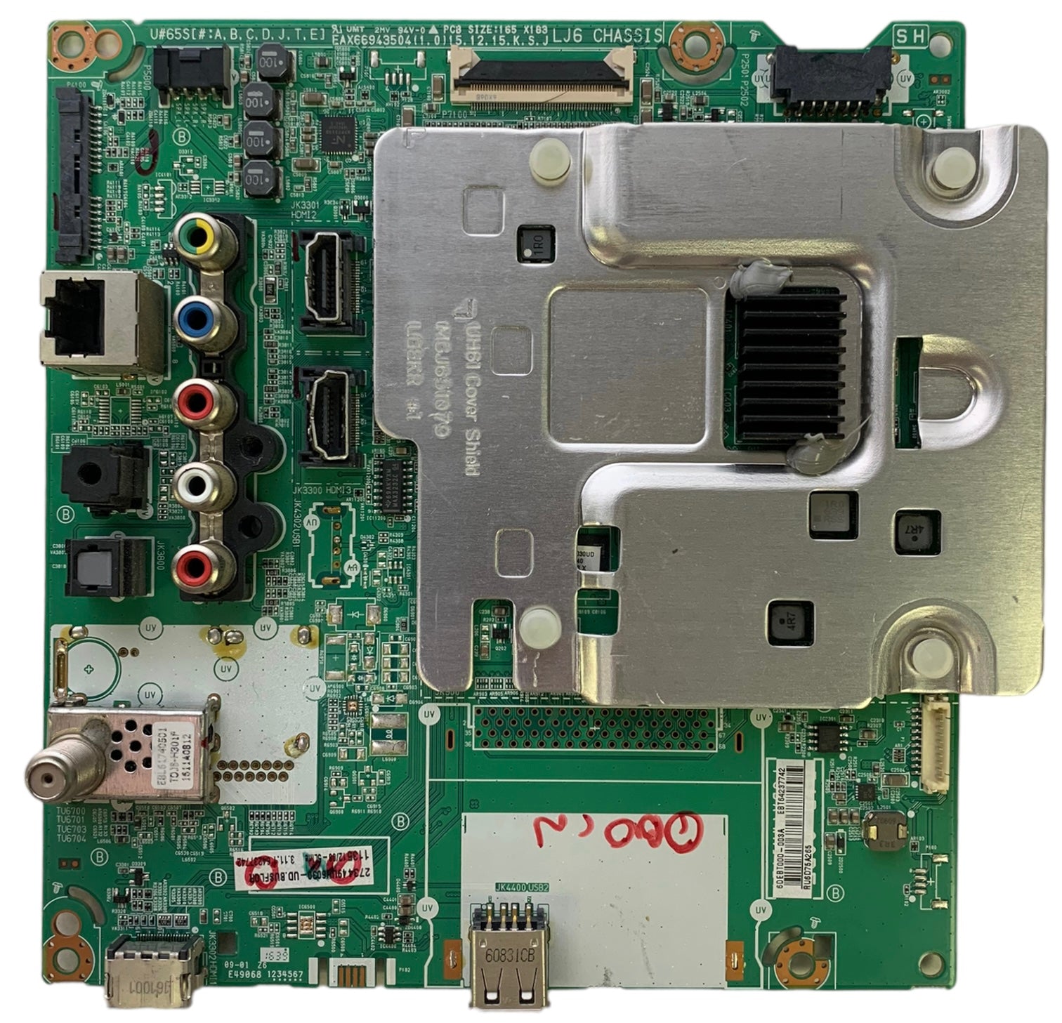 LG EBT64237742 Main Board for 49UH6030-UD.BUSFLOR