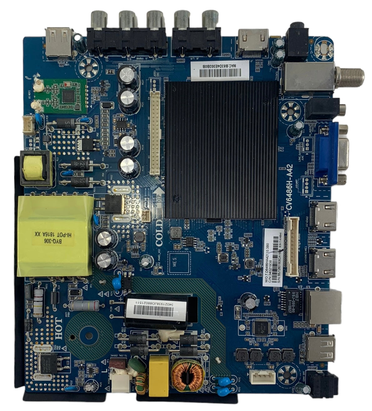 Westinghouse 34021938 Main Board/Power Supply for WD40FT2108