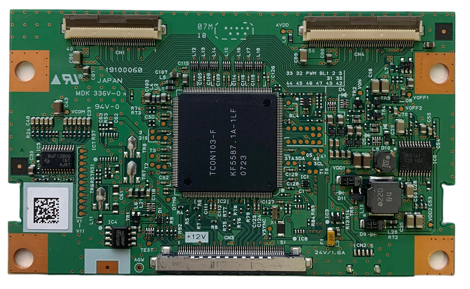 Panasonic 19100060 T-Con Board for TC-32LX700 TX-26LXD70