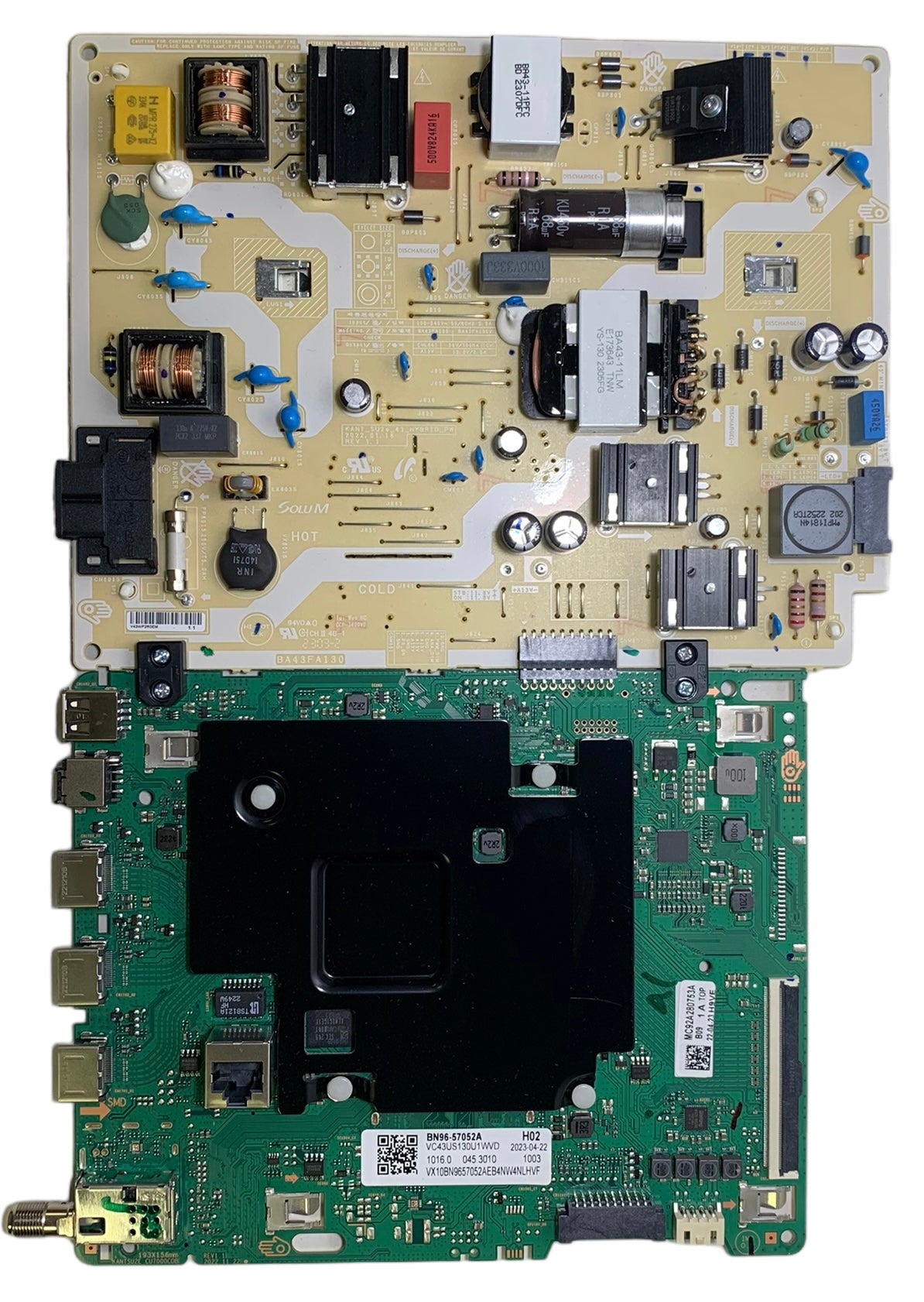 Samsung BN96-57052A Main Board Power Supply for UN43CU7000DXZA