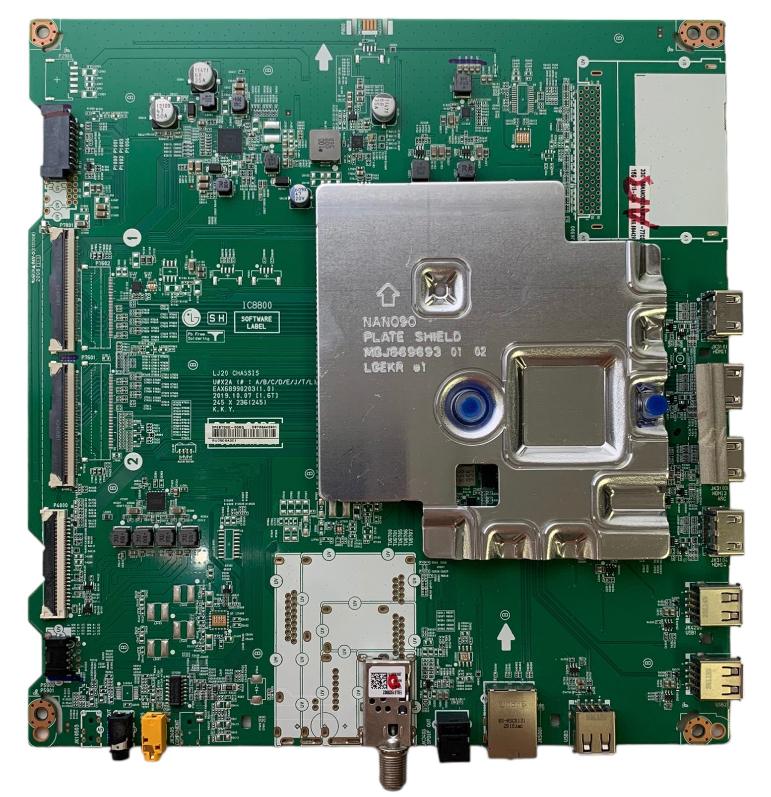 LG EBT66442901 Main Board for 55NANO90UNA.BUSWLJR