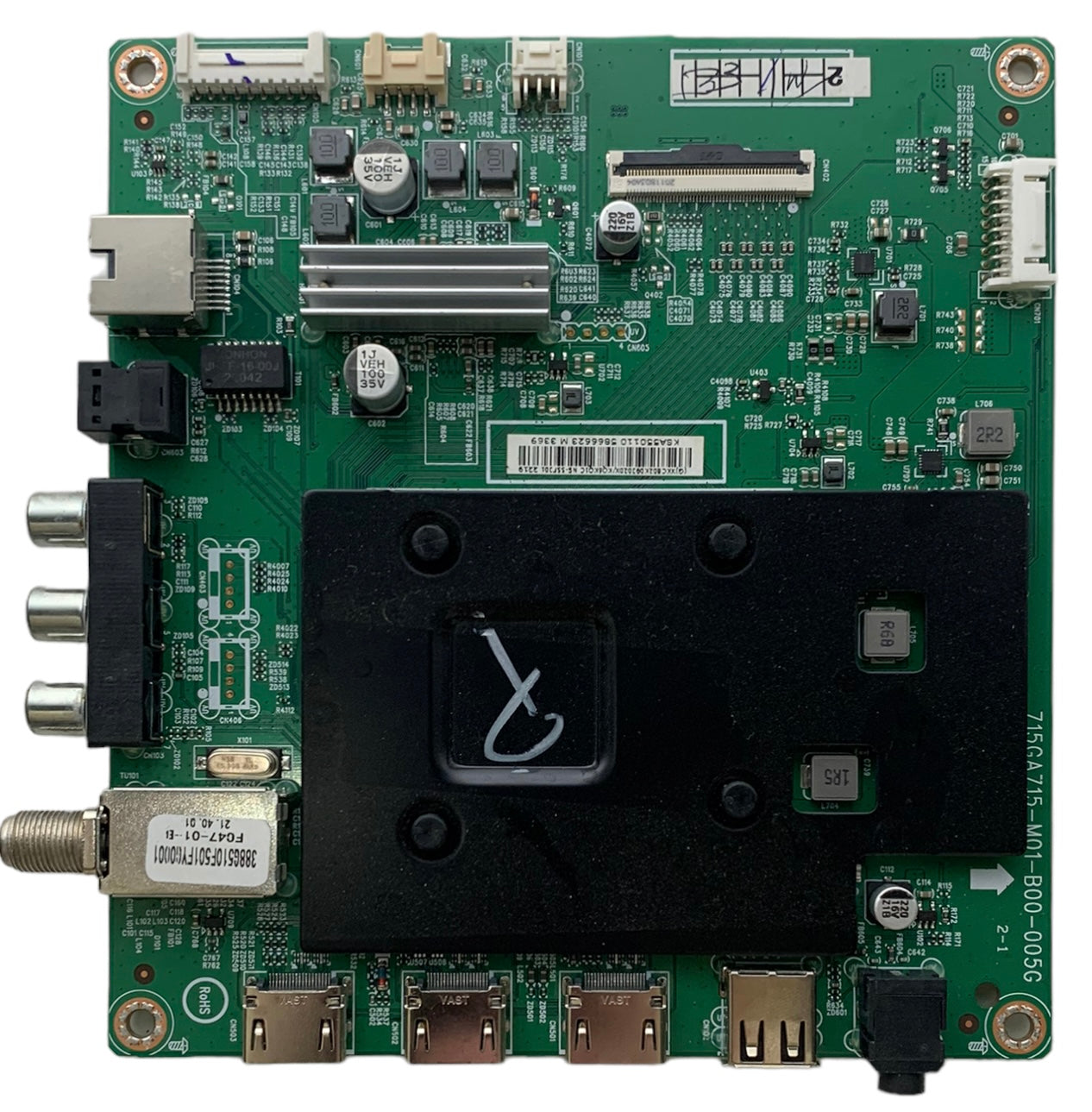 Insignia 756TXKCB02K093020X Main Board for NS-55F301NA22