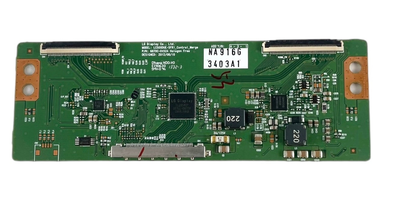 LG 6871L-3403A / 6871L-3338A (6870C-0452A) T-Con Board