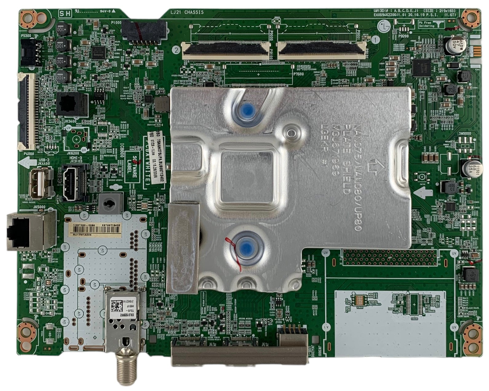 LG EBT66713402 Main Board for 75NANO75UPA.BUSFLKR