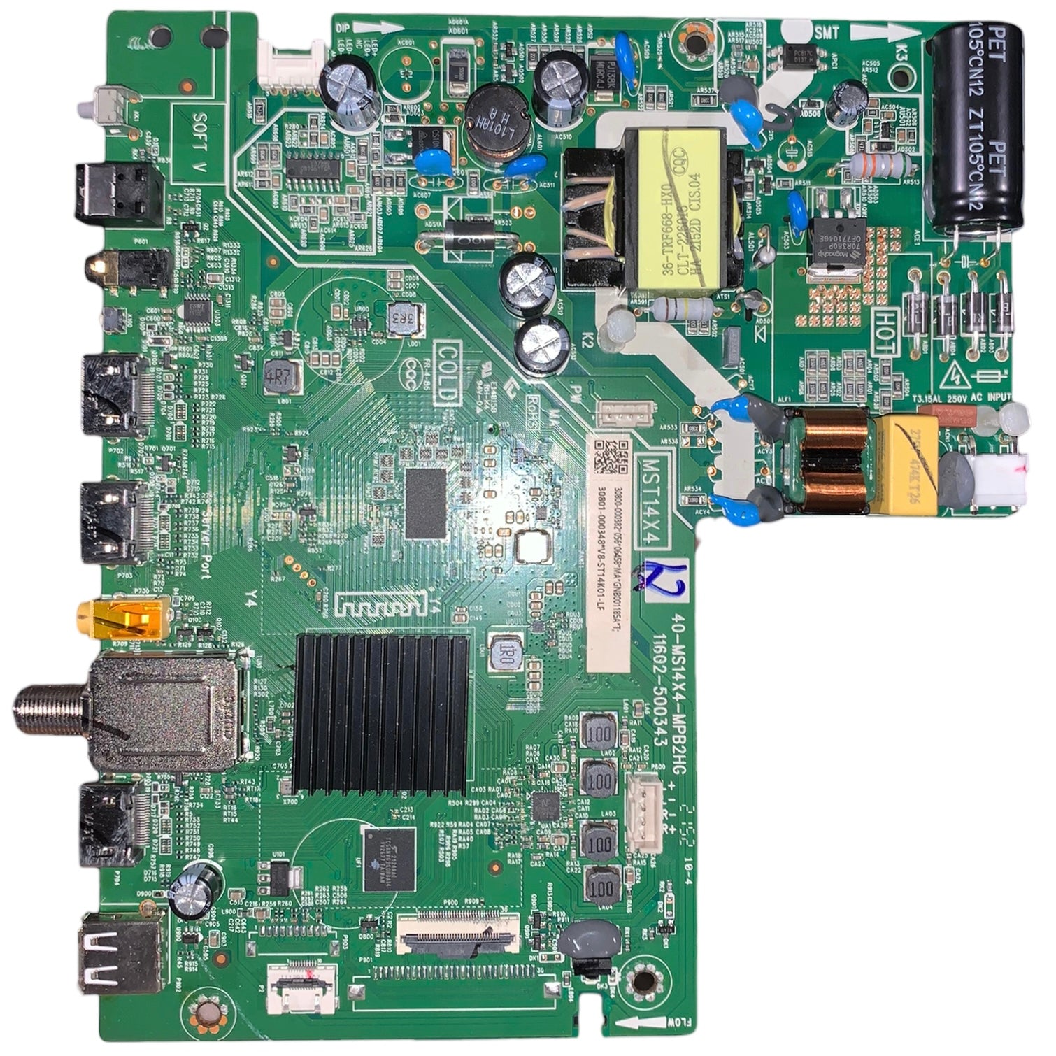 TCL 30800-000382 Main Board/Power Supply for 32S331