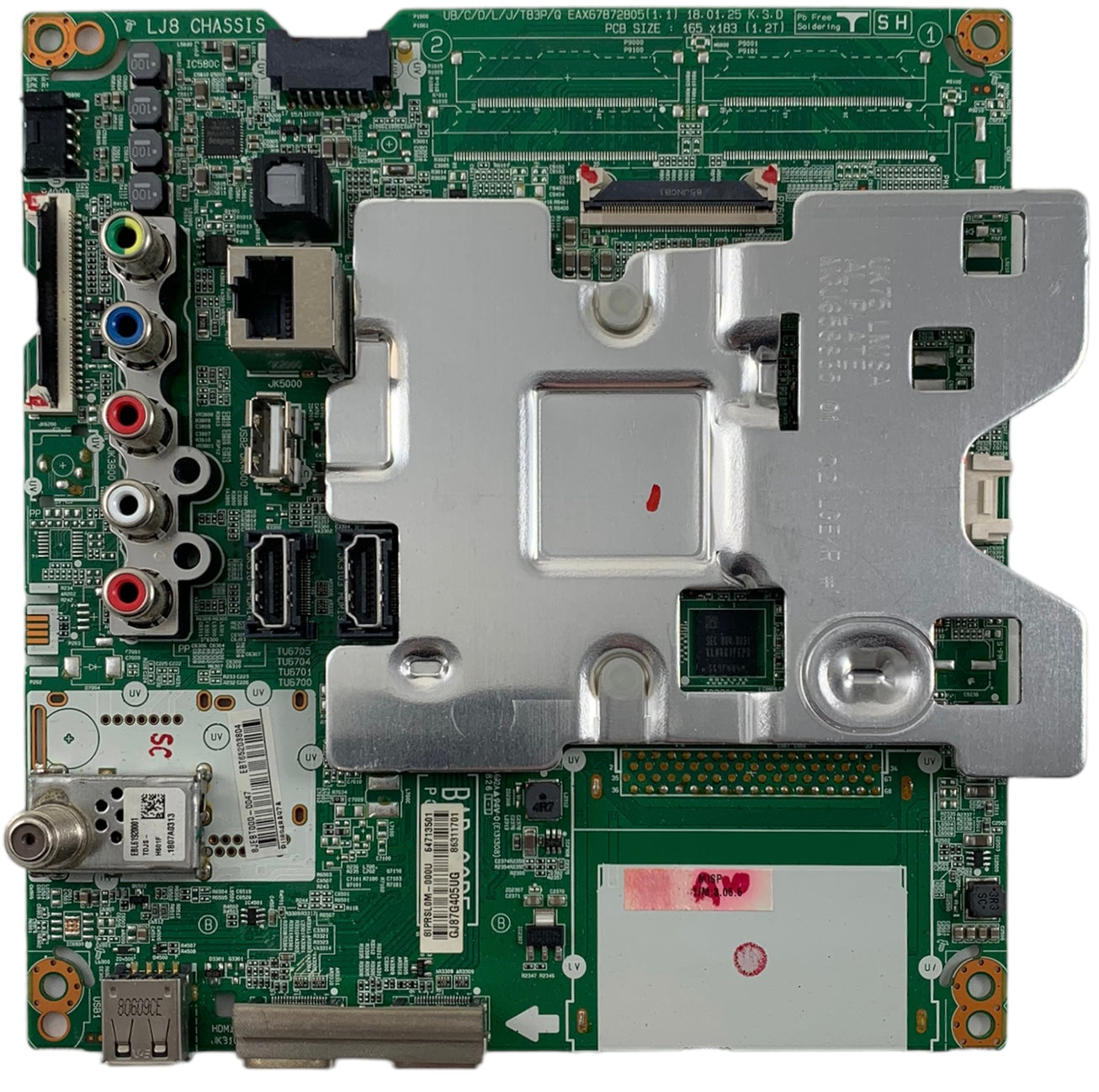 LG EBT65203804 Main Board for 75UK6570PUB.BUSWLOR