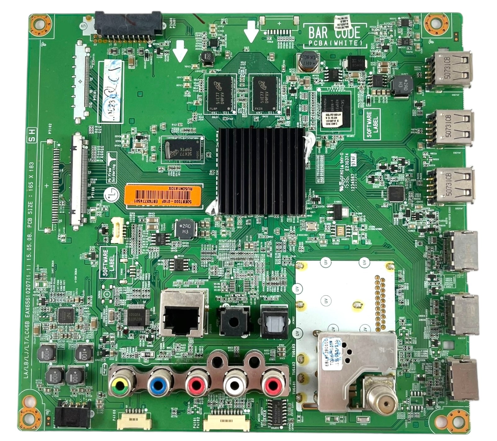 LG EBT63774501 Main Board for 55LF6100-UA.BUSCLOR