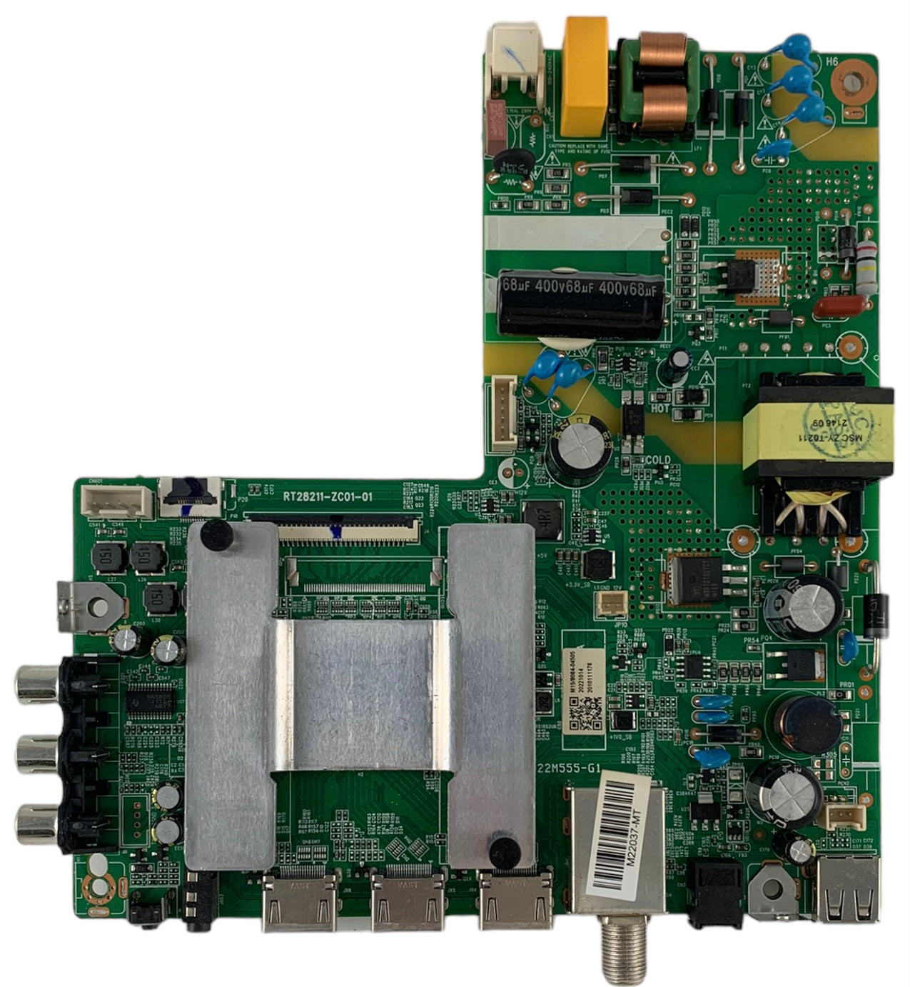 Onn 515C28211M15 M22037-MT Main Board/Power Supply for 100012589