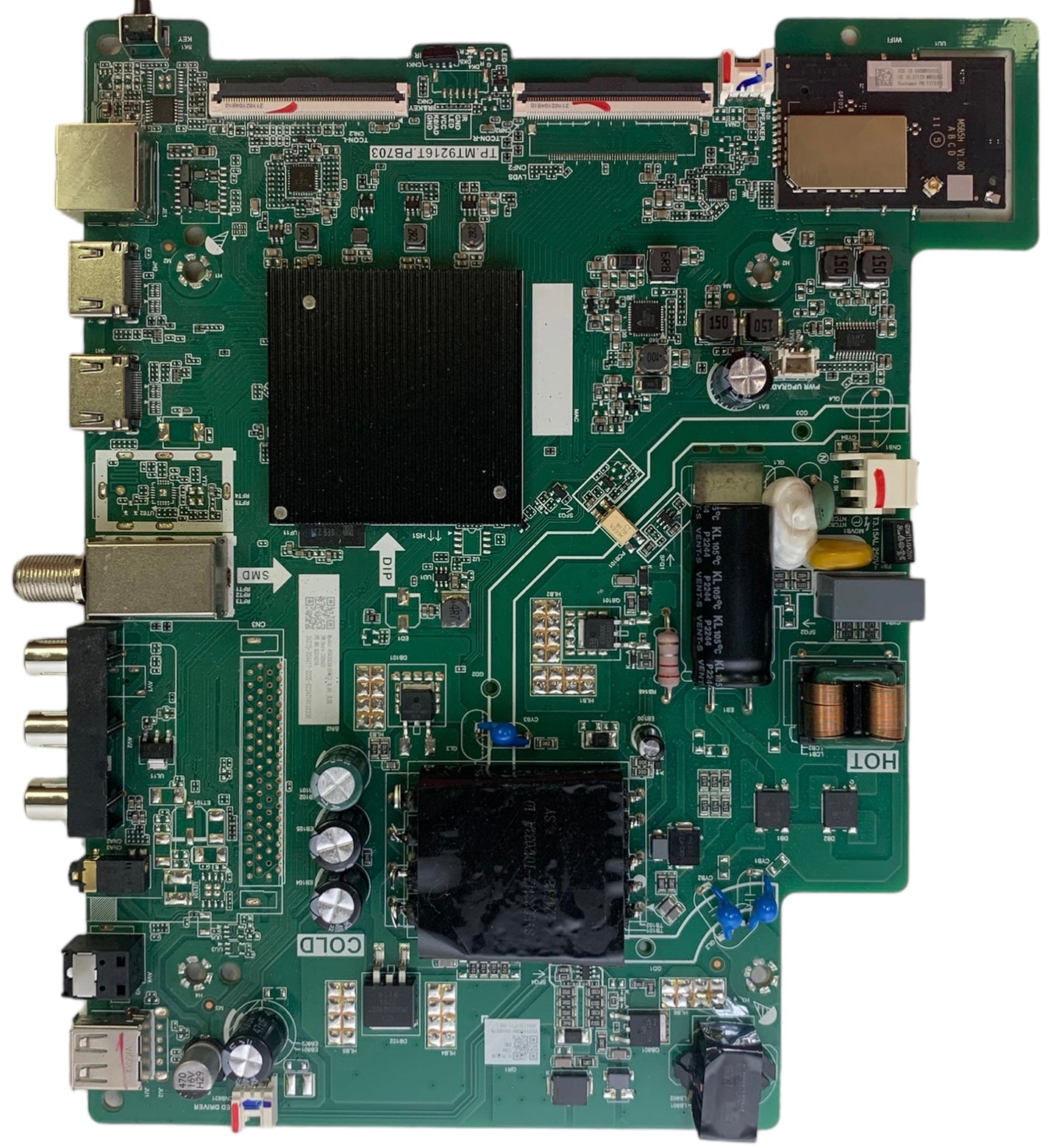 Hisense Main Board/Power Supply 220622 324417 for 43A4H