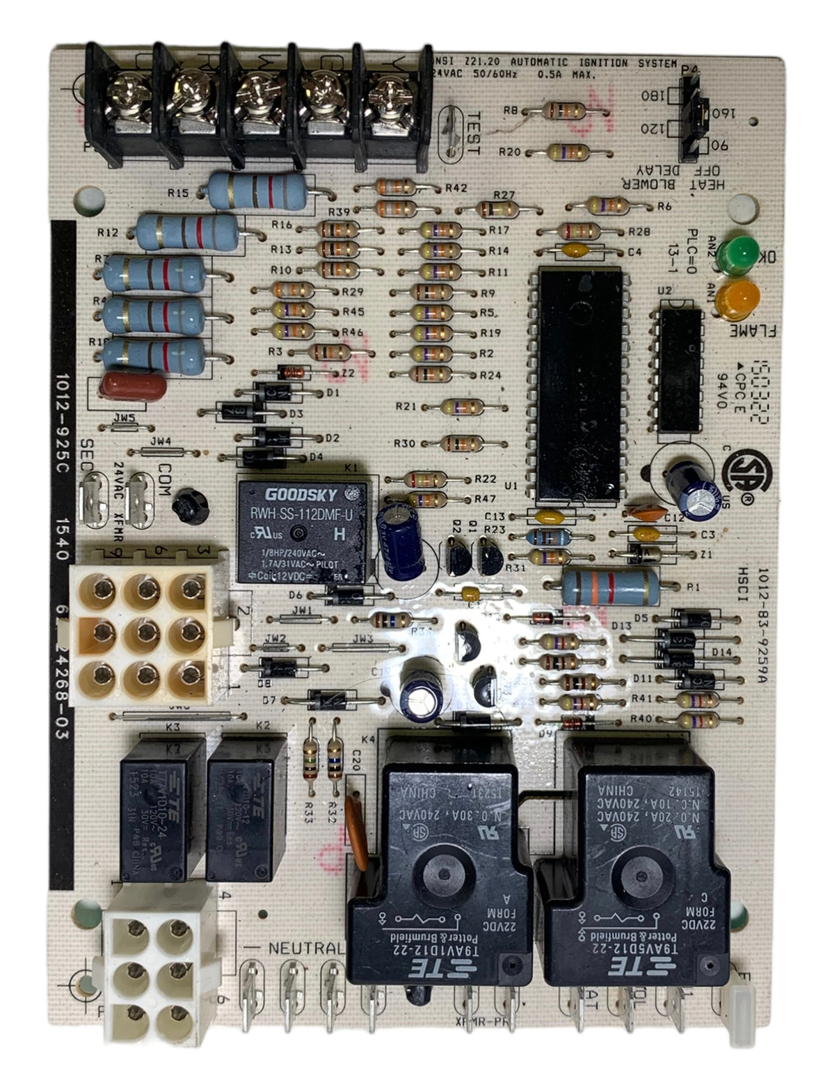 Rheem 62-24268-03 Furnace Control Board