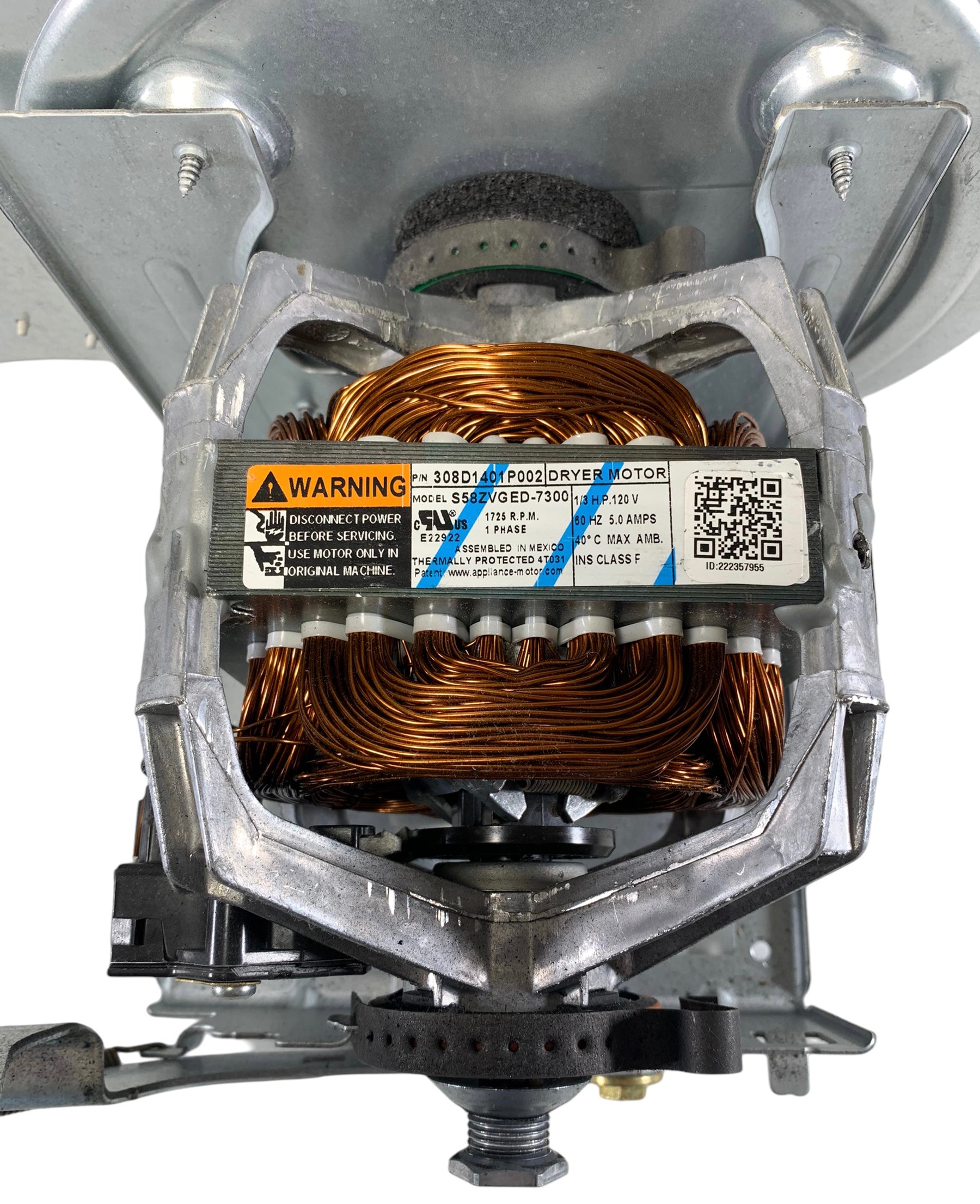 GE Dryer Blower & Motor 308D1401P002