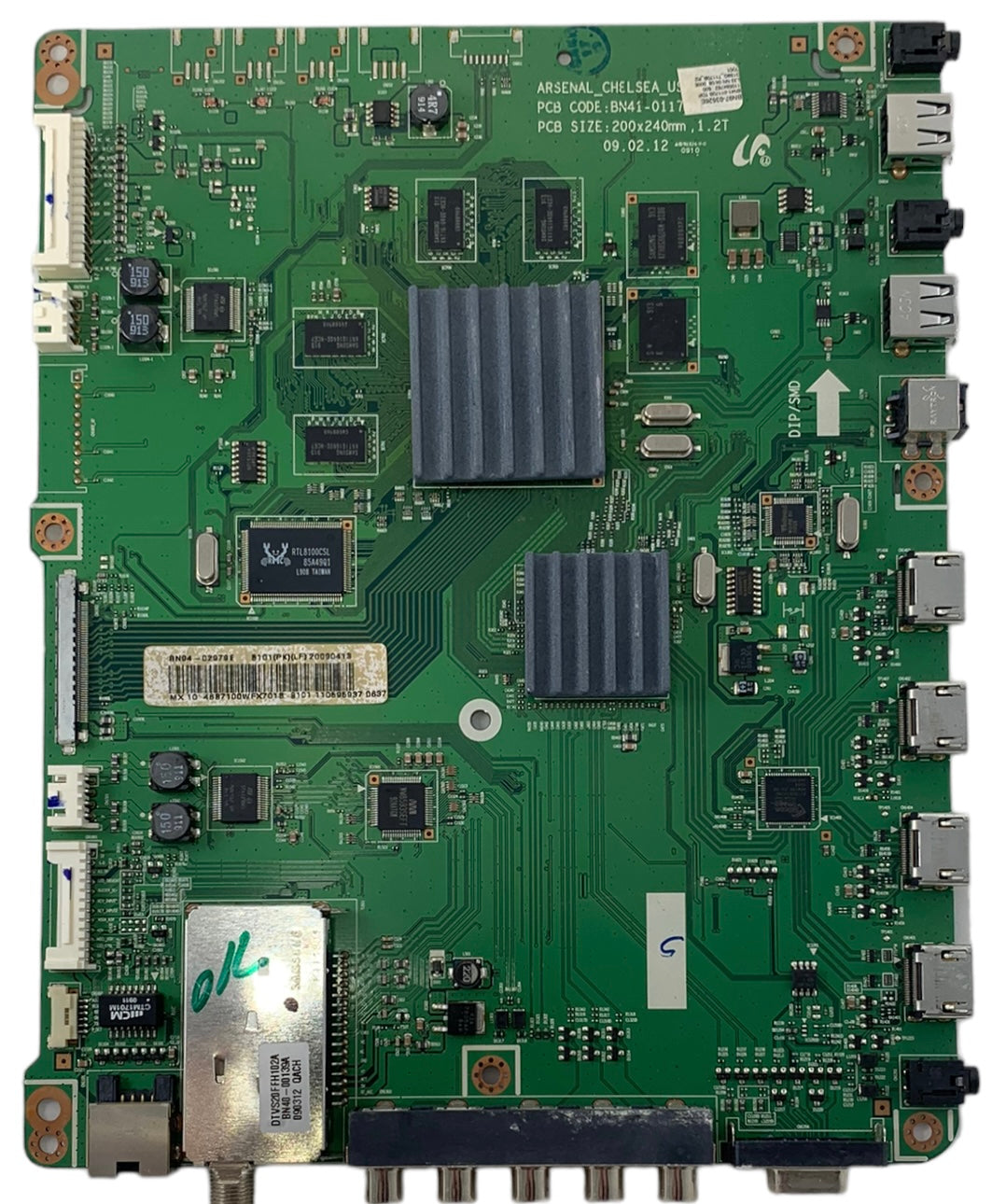 Samsung BN94-02979E (BN41-01170C) Main Board for UN46B7100WFXZA