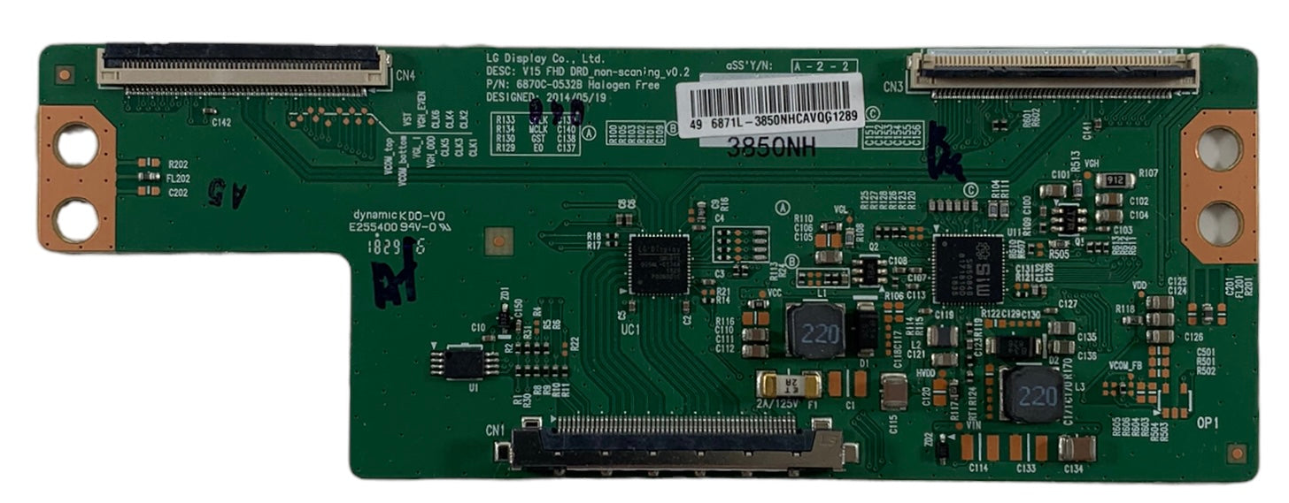 LG 6871L-3850N (6870C-0532B) T-Con Board for 49LK5700PUA