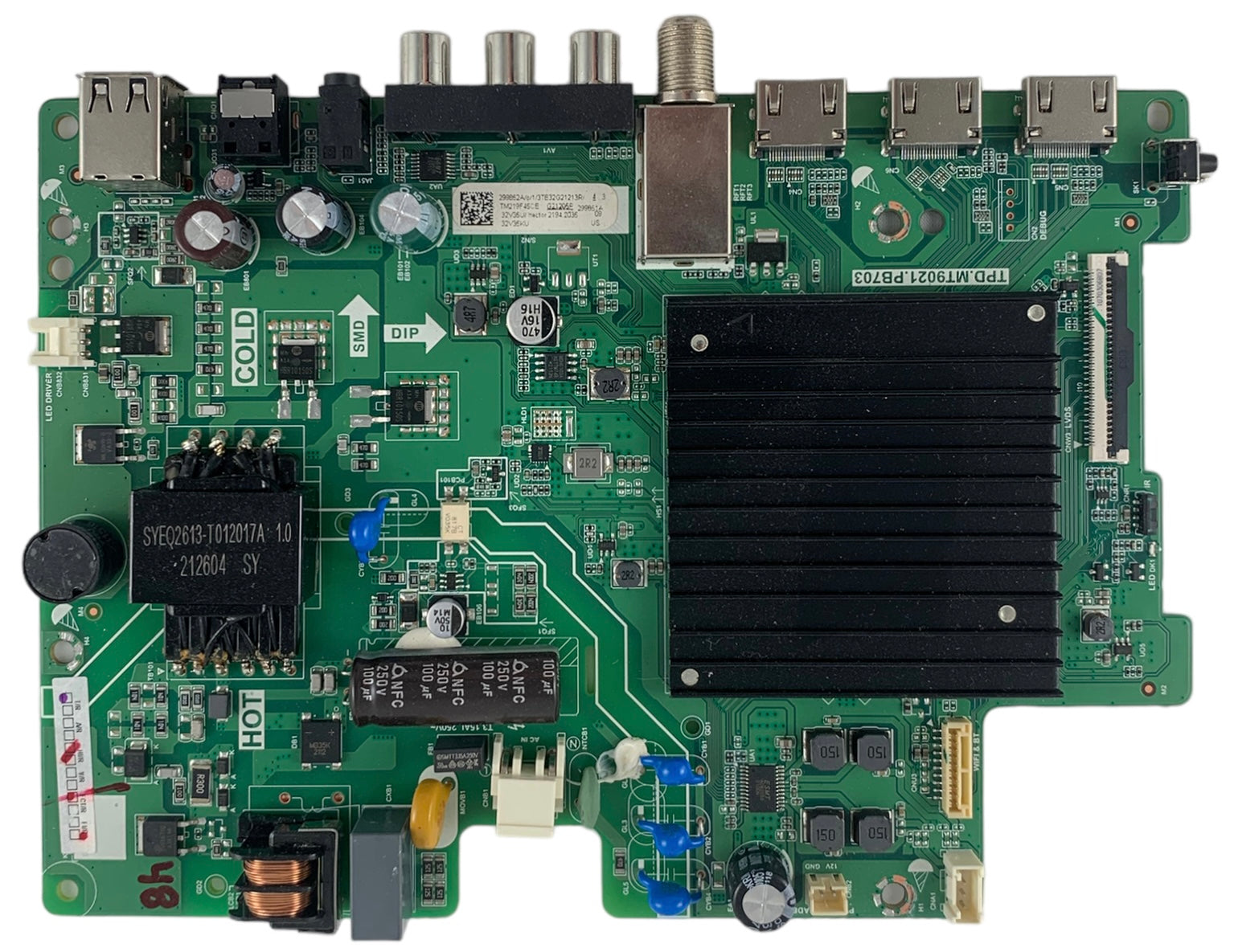 Toshiba Main Board/Power Supply 299852 299851 for 32V35KU